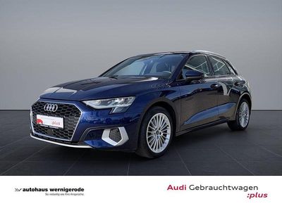 Gebraucht Audi A3 Advanced Plus 150 PS (110 kW) 2022 Blau Limousine