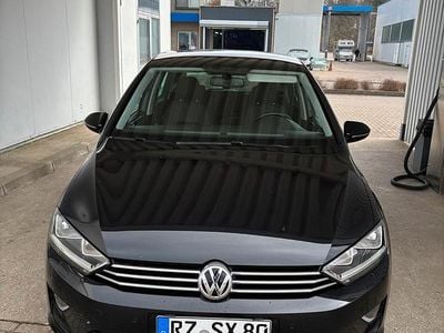 Gebraucht VW Golf Sportsvan Highline 150 PS (110 kW) 2014 Schwarz Van / Kleinbus