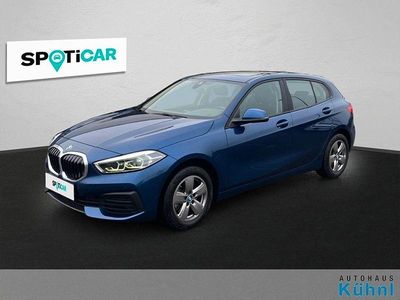 Blau Gebraucht 2022 BMW 118 Advantage Kleinwagen | 23.450 € (Etwas zu teuer)