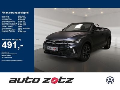 Gebraucht VW T-Roc Cabriolet R-line 150 PS (110 kW) 2024 Schwarz Cabrio