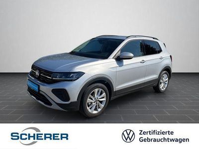 Gebraucht VW T-Cross Life 95 PS (69 kW) 2025 Reflexsilber metallic (metallic) SUV