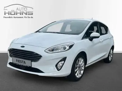 Gebraucht Ford Fiesta Titanium 95 PS (69 kW) 2020 Weiß Kleinwagen
