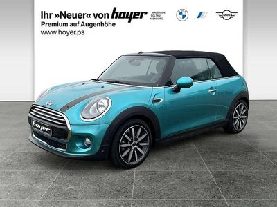 Caribbean aqua Gebraucht 2017 Mini One Cabriolet Pepper Cabrio | 14.930 € (Etwas zu teuer)