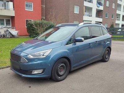 Gebraucht Ford Grand C-Max Titanium 150 PS (110 kW) 2019 Blau Van / Kleinbus