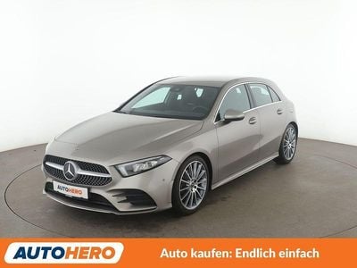 Gebraucht Mercedes A180 AMG line 136 PS (100 kW) 2019 Silber Limousine