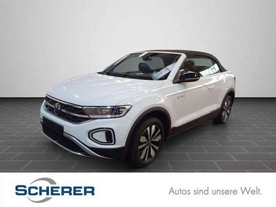 Gebraucht VW T-Roc Cabriolet Goal 116 PS (85 kW) 2025 Pure white schwarz Cabrio