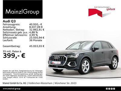 Gebraucht Audi Q3 S-Line 150 PS (110 kW) 2025 Schwarz SUV