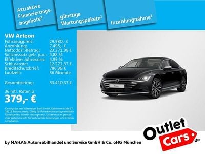 Gebraucht VW Arteon Elegance 150 PS (110 kW) 2023 Schwarz Limousine