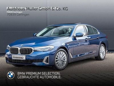 Gebraucht BMW 530 Luxury Line 286 PS (210 kW) 2022 Phytonicblau (metallic) Limousine