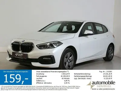 Gebraucht BMW 118 Advantage 136 PS (100 kW) 2023 Mineralweiss met. Kleinwagen