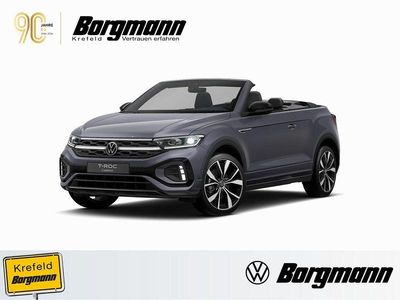 Gebraucht VW T-Roc Cabriolet R-line 150 PS (110 kW) 2025 Grau Cabrio