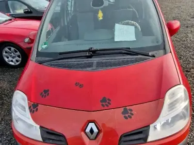 Brugt Renault Modus 85 HK (62 kW) 2008 Rød MPV