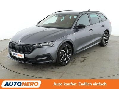 Usata Skoda Octavia SportLine 190 CV (139 kW) 2022 Grigio Station wagon