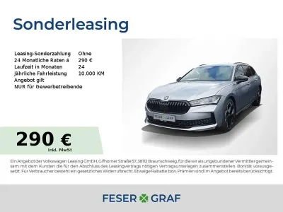 Neu Skoda Superb SportLine 265 PS (194 kW) 2026 Aluminiumsilber Kombi