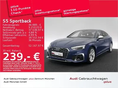 Usata Audi S5 Sportback Sport 341 CV (250 kW) 2023 Blu Utilitaria