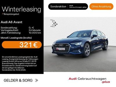 Firmamentblau metallic Gebraucht 2025 Audi A6 Ambiente Kombi | 49.880 € (Fairer Preis)