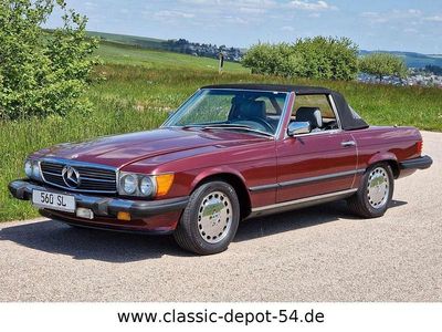 Gebraucht Mercedes 560 227 PS (166 kW) 1987 Pajettrot Cabrio