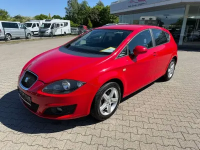 Gebraucht Seat Leon Reference 105 PS (77 kW) 2011 Rot Kleinwagen