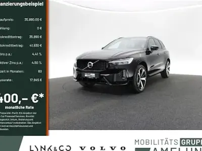 Gebraucht Volvo XC60 R-Design 197 PS (144 kW) 2022 Schwarz SUV