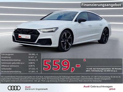 Gebraucht Audi A7 Ambiente 204 PS (150 kW) 2024 Gletscherweiß metallic Limousine