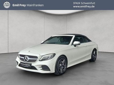 Gebraucht Mercedes C300 AMG 258 PS (189 kW) 2021 Weiß Cabrio