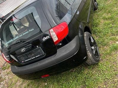 Gebraucht Hyundai Getz 2008 Schwarz Kleinwagen