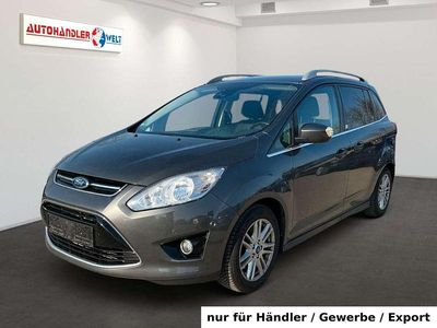 Gebraucht Ford Grand C-Max Titanium 163 PS (119 kW) 2015 Grau Van / Kleinbus