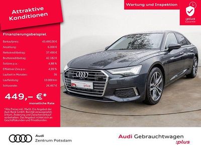 Grau Gebraucht 2022 Audi A6 Performance Limousine | 43.490 € (Teuer)