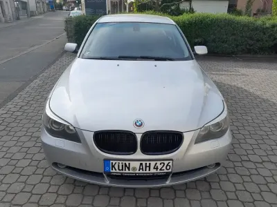 Brugt BMW 523 177 HK (130 kW) 2007 Sølv Sedan