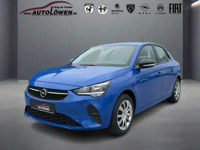 Gebraucht Opel Corsa-e Edition 100 kW (136 PS) 2022 Perl blau (metallic) Kleinwagen