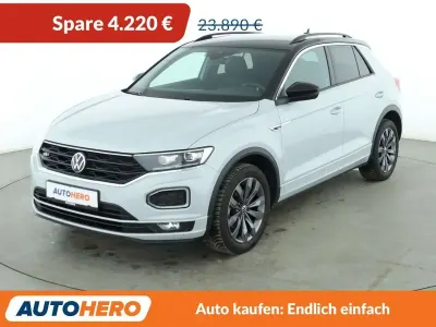 Gebraucht VW T-Roc Sport 150 PS (110 kW) 2020 White silver SUV