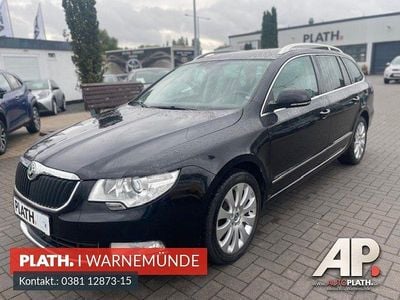 Gebraucht Skoda Superb Elegance 125 PS (91 kW) 2010 Schwarz Kombi
