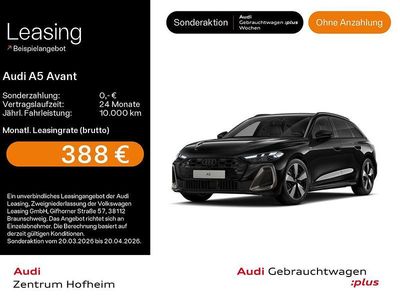 Gebraucht Audi A5 Edition .1 204 PS (150 kW) 2025 Mythosschwarz metallic Kombi