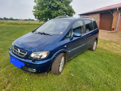 Gebraucht Opel Zafira 125 PS (91 kW) 2004 Blau Van / Kleinbus