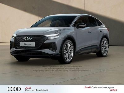 Grau Gebraucht 2025 Audi Q4 Sportback e-tron S-Line SUV | 48.490 € (Fairer Preis)