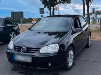 Gebraucht VW Golf V 2006 Schwarz Kleinwagen