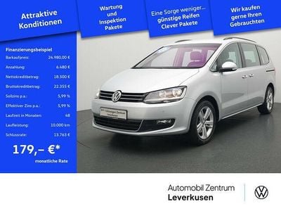 Second-hand VW Sharan Comfortline 150 CP (110 kW) 2019 Argintiu Monovolum