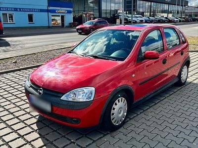 Usata Opel Corsa Njoy 75 CV (55 kW) 2002 Rosso Utilitaria