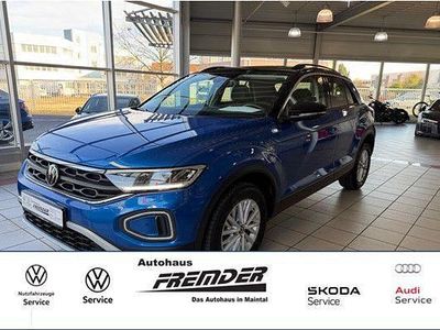 Blau Gebraucht 2022 VW T-Roc Life SUV | 21.999 € (Guter Preis)