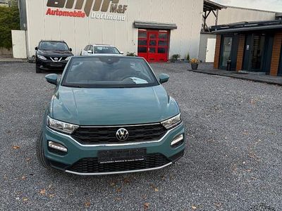 Gebraucht VW T-Roc Cabriolet Style 150 PS (110 kW) 2021 Grün Cabrio