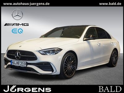 gebraucht Mercedes C200 AMG-Sport/Pano/Night/AHK/Cam/Totw/Ambiente