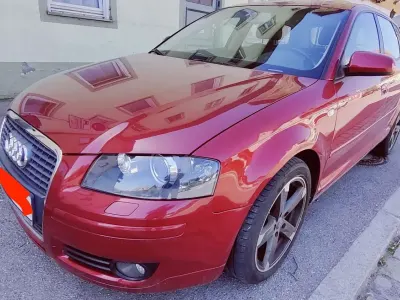 Gebraucht Audi A3 Ambition 140 PS (102 kW) 2007 Rot Kleinwagen