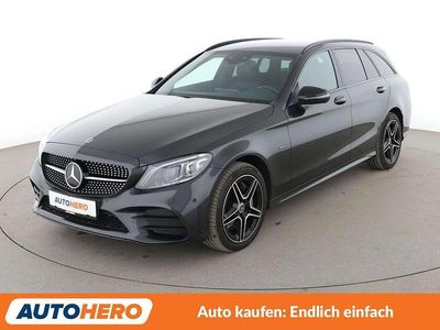 Używany Mercedes C300e AMG line 306 KM (225 kW) 2019 Szary Kombi