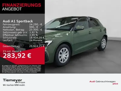 Gebraucht Audi A1 Sportback S-Line 116 PS (85 kW) 2025 Grün Kleinwagen