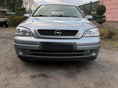 Gebraucht Opel Astra 2003 Silber Kleinwagen