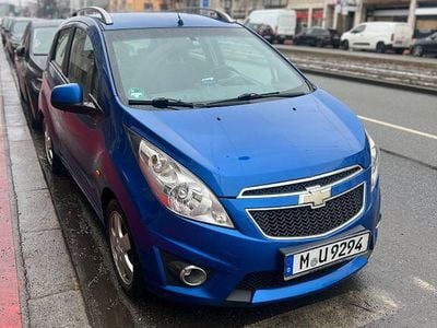 Gebraucht Chevrolet Spark LT 82 PS (60 kW) 2010 Blau Kleinwagen