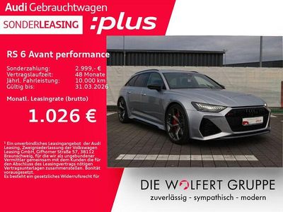 Gebraucht Audi RS6 Performance 630 PS (463 kW) 2025 Silber Kombi