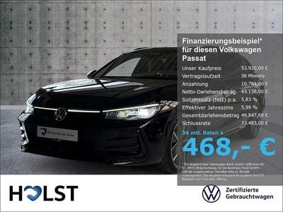 Second-hand VW Passat R-line 177 CP (130 kW) 2025 Negru Break