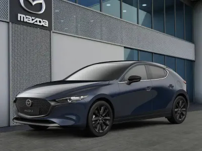 Nowe Mazda 3 Homura-Line 186 KM (136 kW) 2025 Niebieski Sedan/Limuzyna