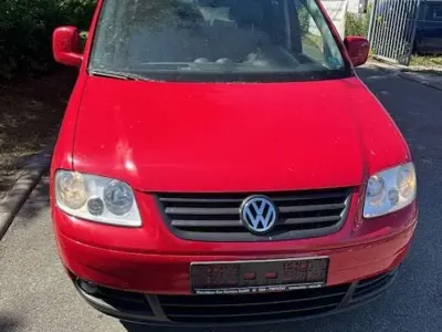 Gebraucht VW Caddy Team 102 PS (75 kW) 2008 Tornadorot Van / Kleinbus